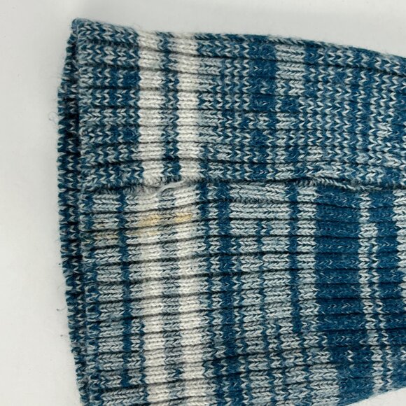 Romy & Aksel Baby Beanie Hat Size 12/24M Blue Striped Acrylic Knit Stretch - Picture 6 of 8